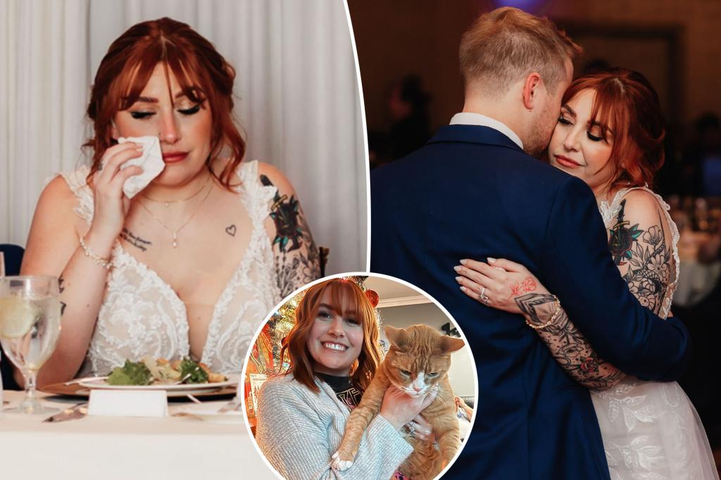 Bride's face paralyzed on wedding day due to stress -induced illness